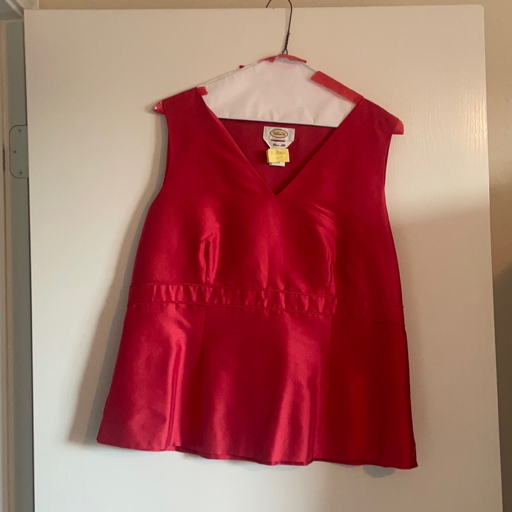 Satin top